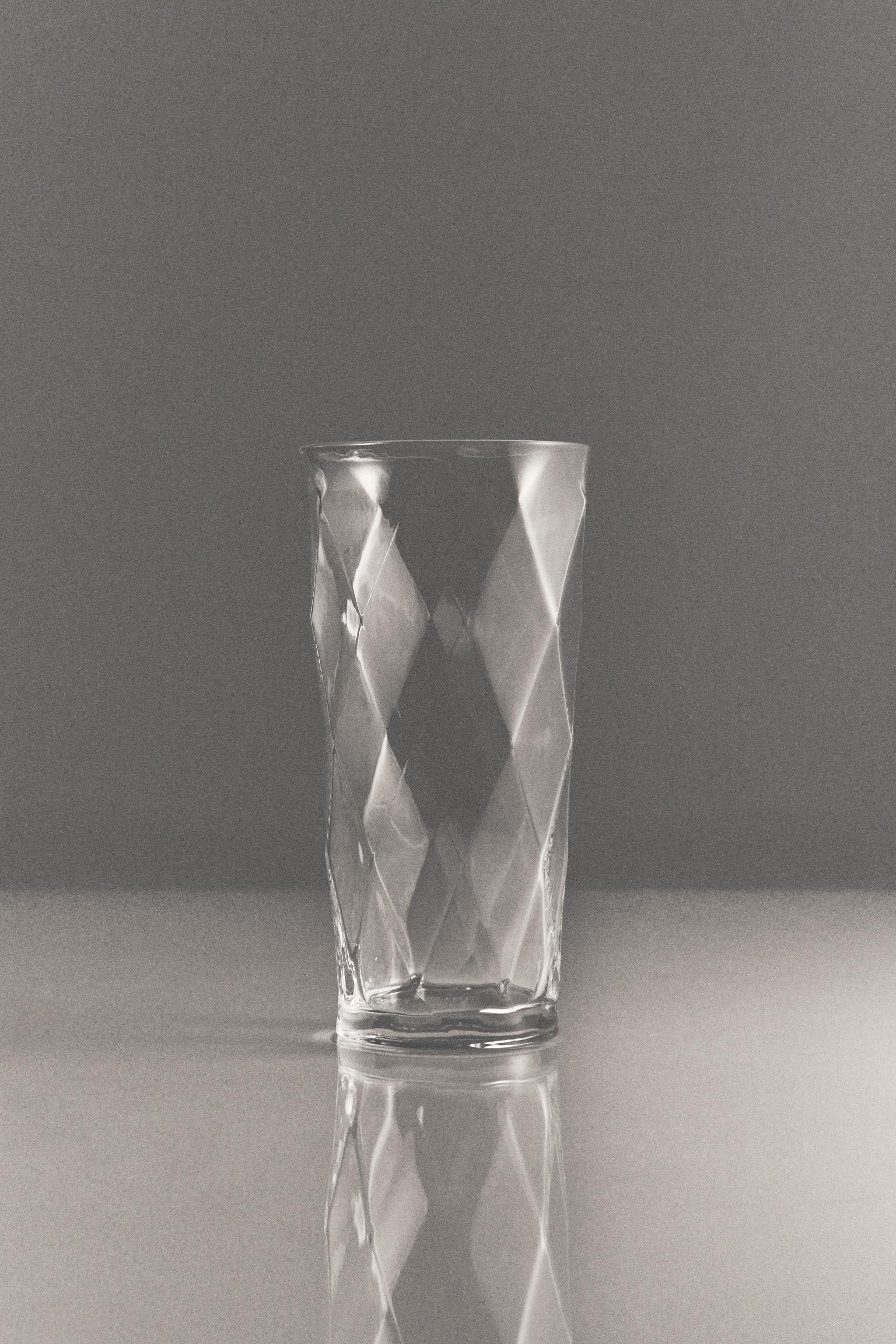 TALL DECORATIVE GLASS VASE